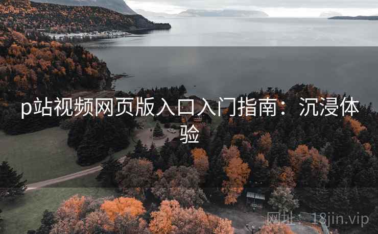 p站视频网页版入口入门指南：沉浸体验